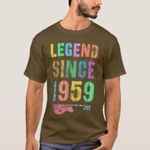 LEGEND Sedan 1959 Fantastisk Rockstar 63:e födelse T Shirt