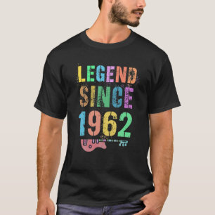 LEGEND Sedan 1962 Fantastisk Rockstar 60:e födels T Shirt