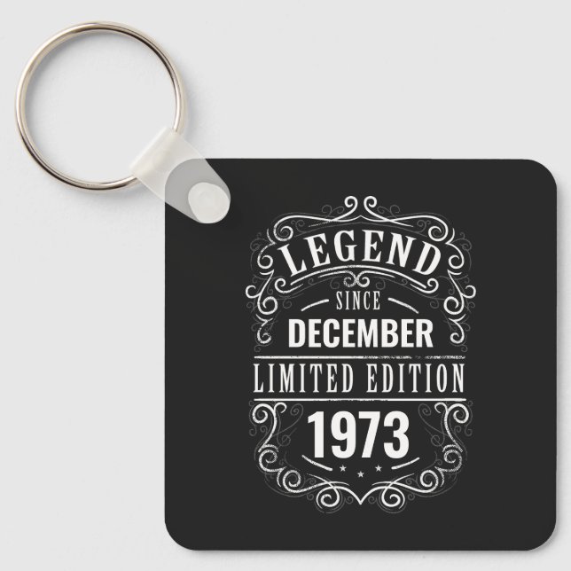 Legend sedan anpassad nyckelring (Framsida)
