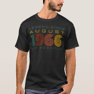 Legend sedan augusti 1966, herrars begränsad uppla t shirt