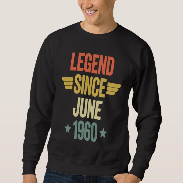Legend sedan juni 1960 lång ärmad tröja (Framsida)