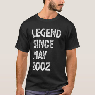 Legend sedan maj 2302 23-årsdag män kvinnor t shirt