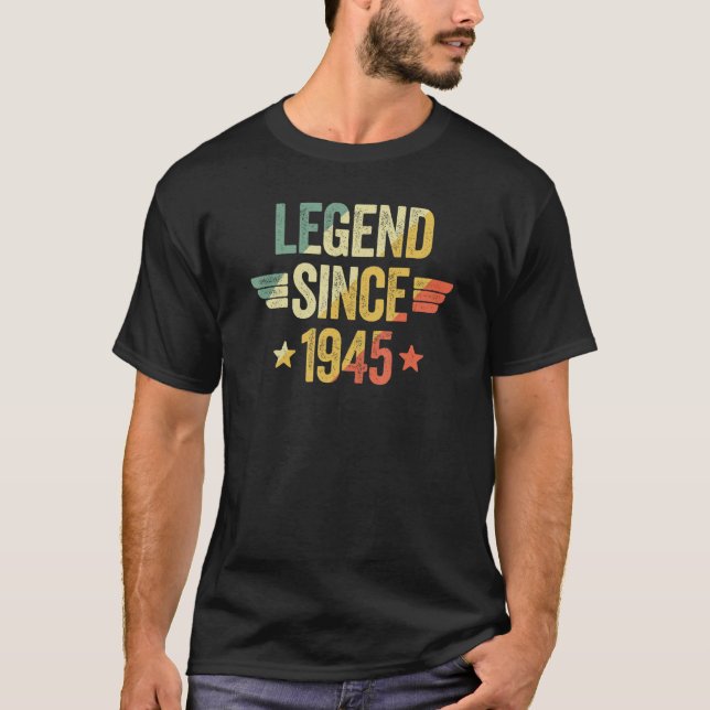 Legend Since 1945 T Shirt (Framsida)