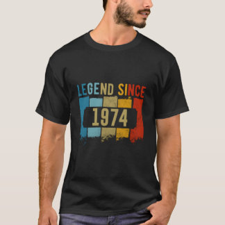 Legend Since 1974 T Shirt