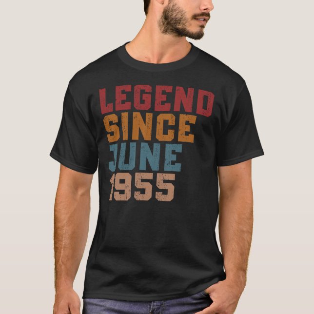 Legend Since June 1955 T Shirt (Framsida)
