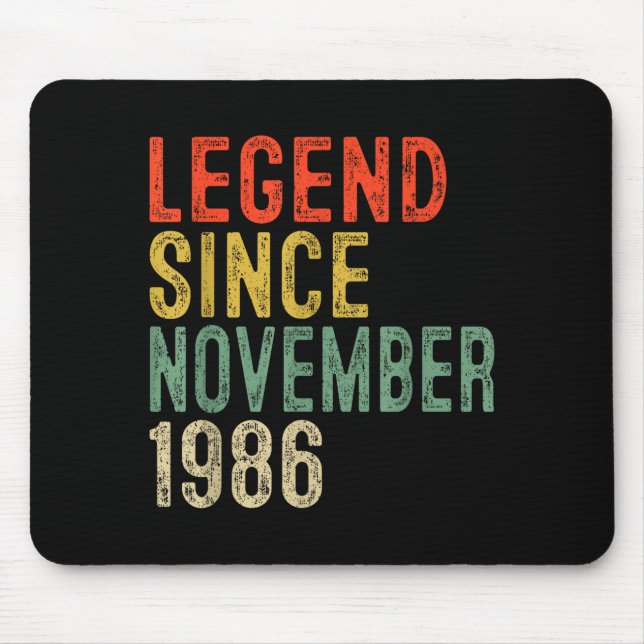 Legend Since November 1986 &#; th Birthday &#;  Ye Musmatta (Framsidan)