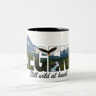 Legend Still Wild at Heart Outdoor Graphic Två-Tonad Mugg