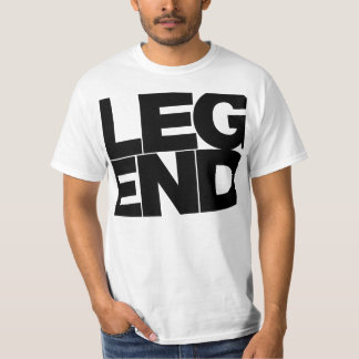 Legend (svart text) tee shirt