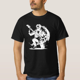 Legend Symbol för Rock and Roll Basist SVG T Shirt
