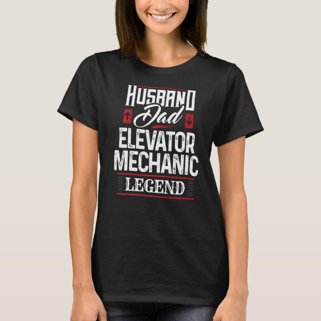 Legend tekniker för husabnd Pappa Ap T Shirt (Framsida)