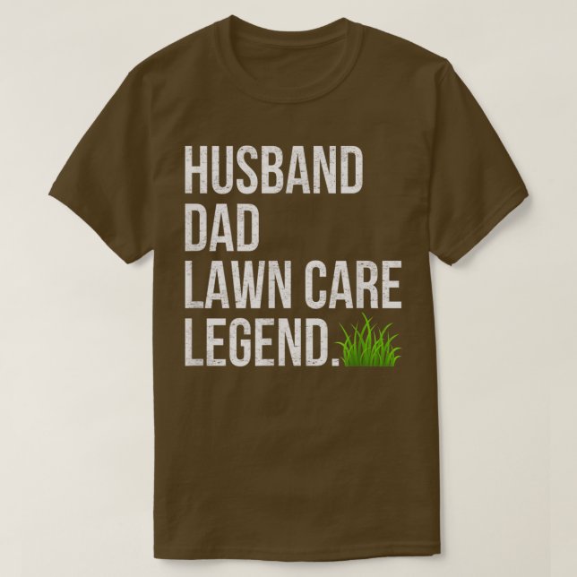 Legend-varvet make Pappa Gräsmatta Birthday Fa T Shirt (Design framsida)