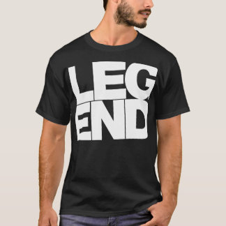 Legend (vittext) t-shirt