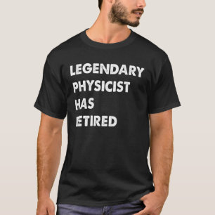 Legendär fysiker har återvänt t shirt