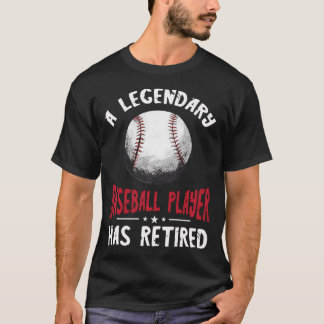 Legendär Softboll för pensionerade basebollspelare T Shirt