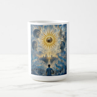 Legendarisk argentinsk fotbollshyllning kaffemugg