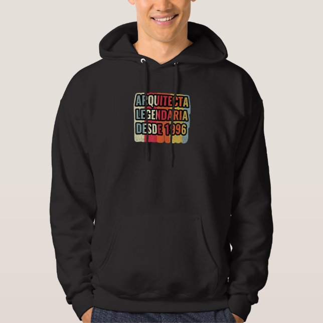 Legendarisk Arkitekt Sedan 1996   Arkitekt Hoodie (Framsida)