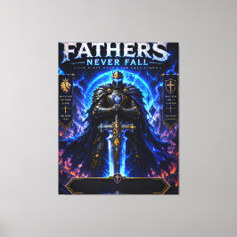 Legendarisk Fader Riddare Canvas