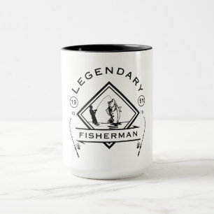 Legendarisk Fiskare Etablerad 1951 Mugg