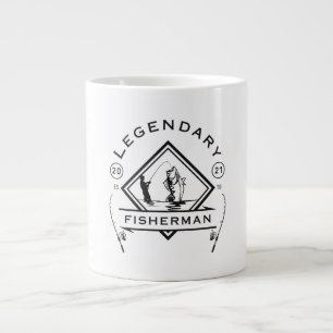 Legendarisk Fiskare Etablerad 2021 Jumbo Mugg