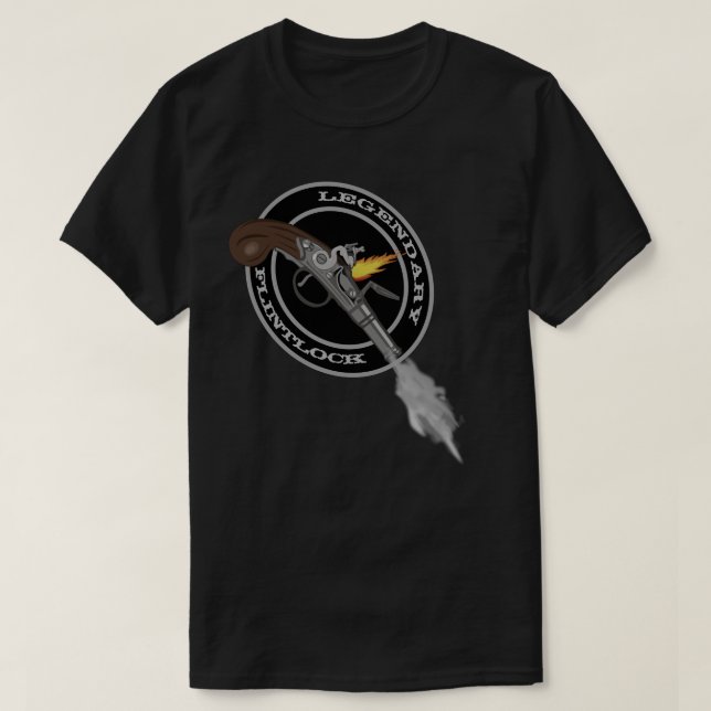 Legendarisk Flintlock T Shirt (Design framsida)