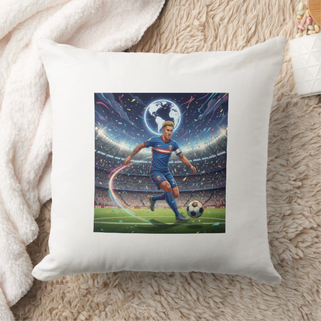 Legendarisk Fotbollskudde Kudde (Filt)