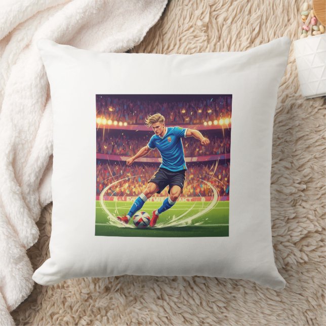 Legendarisk Fotbollskudde Kudde (Filt)