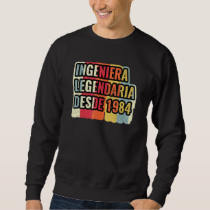 Legendarisk ingenjör sedan 1984 Ingenjör Lång Ärmad Tröja