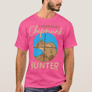 Legendarisk Jägare Mördare Vilda Djur Chipmunk Dju T Shirt