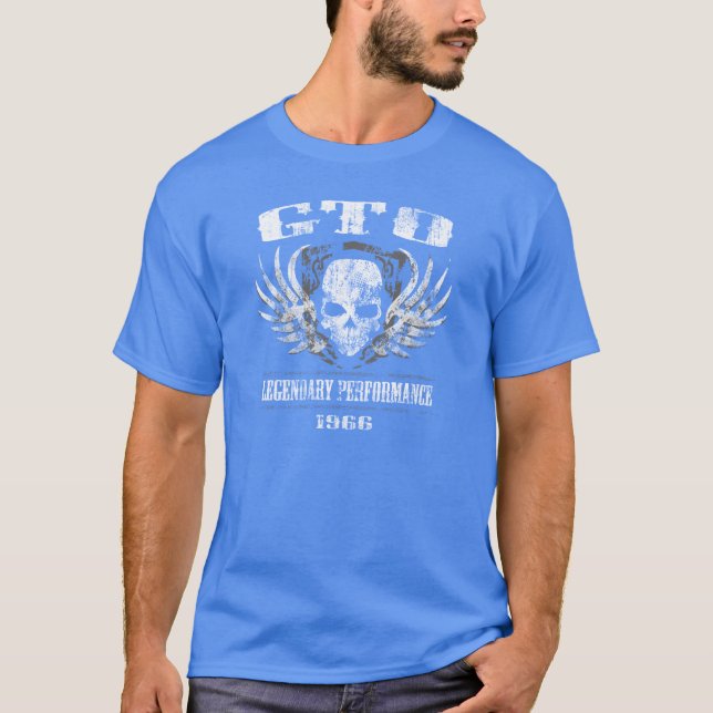 Legendarisk kapacitet för 1966 GTO Tee Shirt (Framsida)