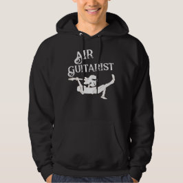 Legendarisk Klassisk Rock Luftgitarr Hoodie