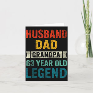 Legendarisk Make Pappa Farfar 63 Illustration Kort