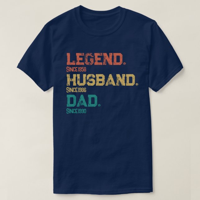 Legendarisk Make Pappa Farfar Kulturarvs Anpassad  T Shirt (Design framsida)