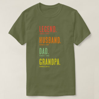 Legendarisk Make Pappa Farfar Sedan T-Shirt