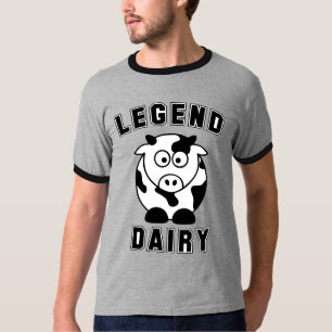 Legendarisk Mejerifull Rolig Legendarisk Ko Puns Tee Shirt