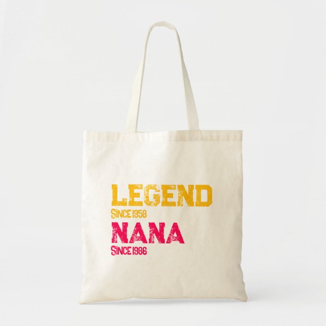 Legendarisk Nana Vintage Tygkasse (Framsidan)