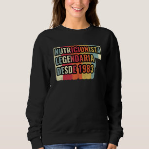 Legendarisk Nutritionist Sedan 1983 Nutritionist T Shirt