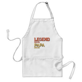Legendarisk Pappa Vintage Fars Dag Förkläde