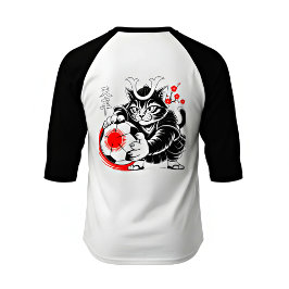 Legendarisk Samuraj Fotbollskatt Sportig Ledig Uts T Shirt