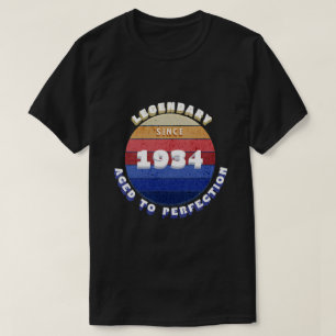 Legendarisk Sedan 1934 Retro T-Shirt
