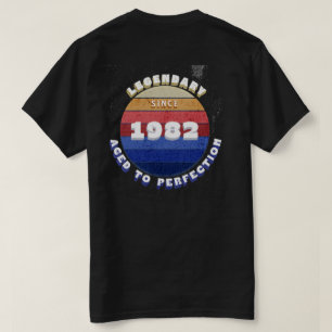 Legendarisk Sedan 1982 Retro T-Shirt