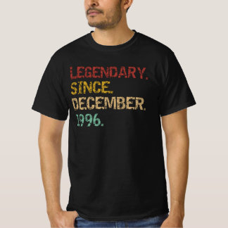 Legendarisk sedan december 1996 t shirt