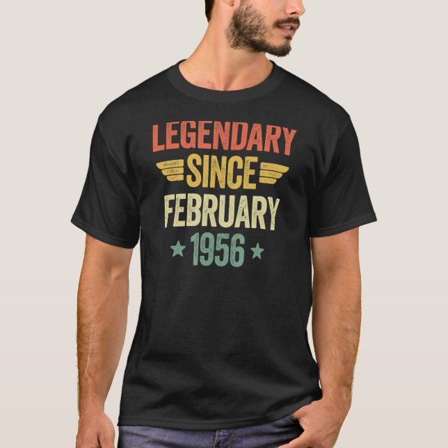 Legendarisk sedan februari 1956 t shirt (Framsida)