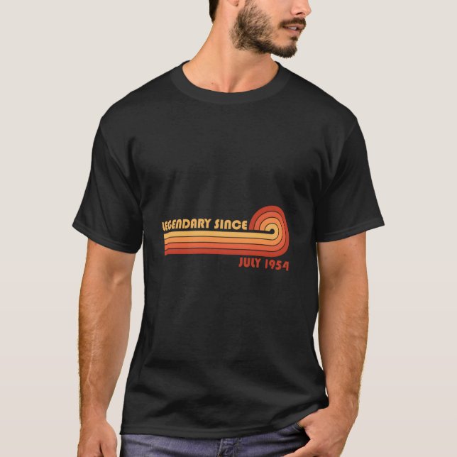 Legendarisk sedan juli 1954 t shirt (Framsida)
