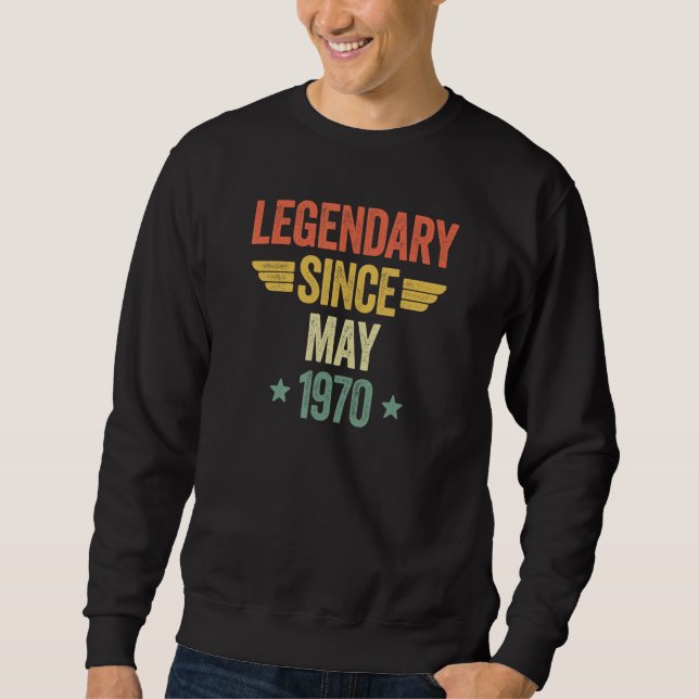 Legendarisk sedan maj 1970 lång ärmad tröja (Framsida)