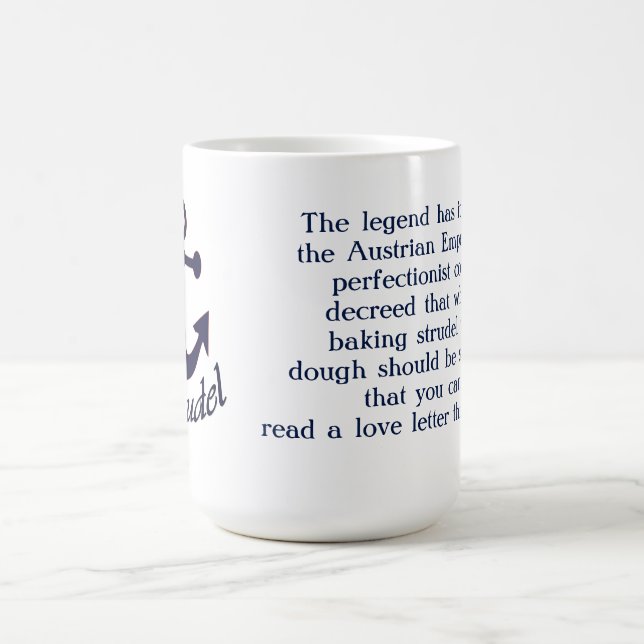 Legendarisk Strudel Kaffe Mugg! Kaffemugg (Center)