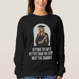 Legendarisk svart examen t shirt