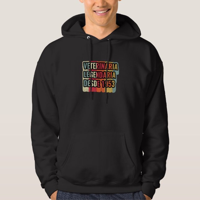 Legendarisk veterinär sedan 1953   Veterinär Hoodie (Framsida)
