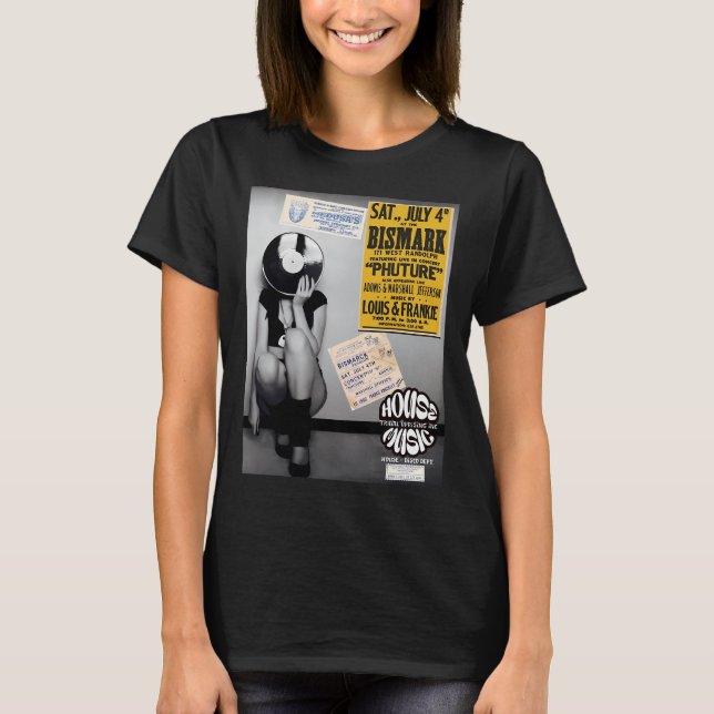 Legendariska Chicago House Music-fester 3 T Shirt (Framsida)