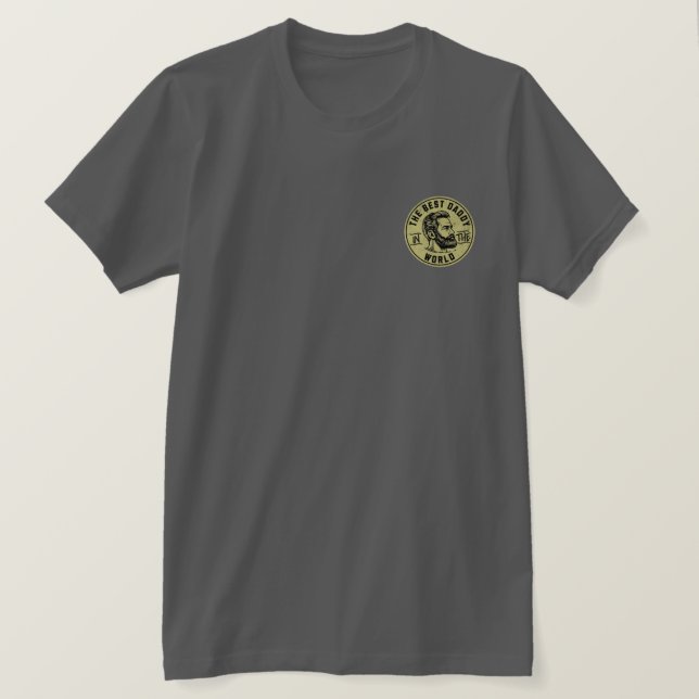 Legendariska Coola Pappor – Fettypsgrafisk Design T Shirt (Design framsida)
