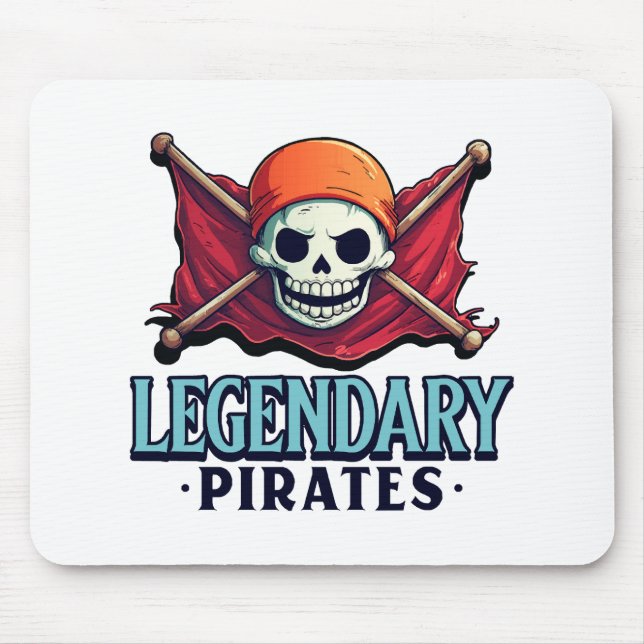 Legendariska pirater musmatta (Framsidan)